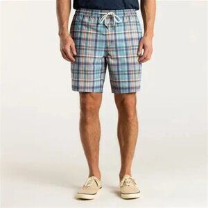 NWT Duck Head M's St. Mark Performance Shorts 8"- Crown Blue